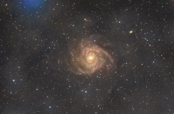 The Hidden Galaxy — galaxy astrophotograph