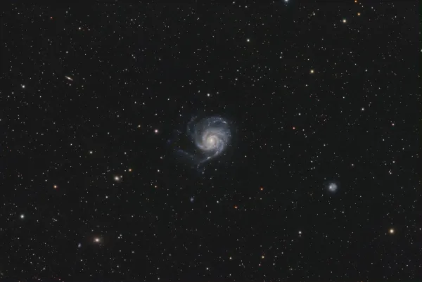 M101 — The Pinwheel Galaxy — galaxy astrophotograph